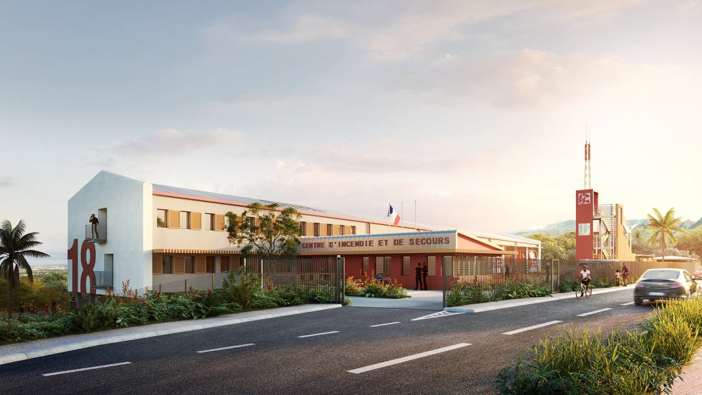 SDIS (Service départemental d’incendie et de secours) 2021 Le Tampon (97)
